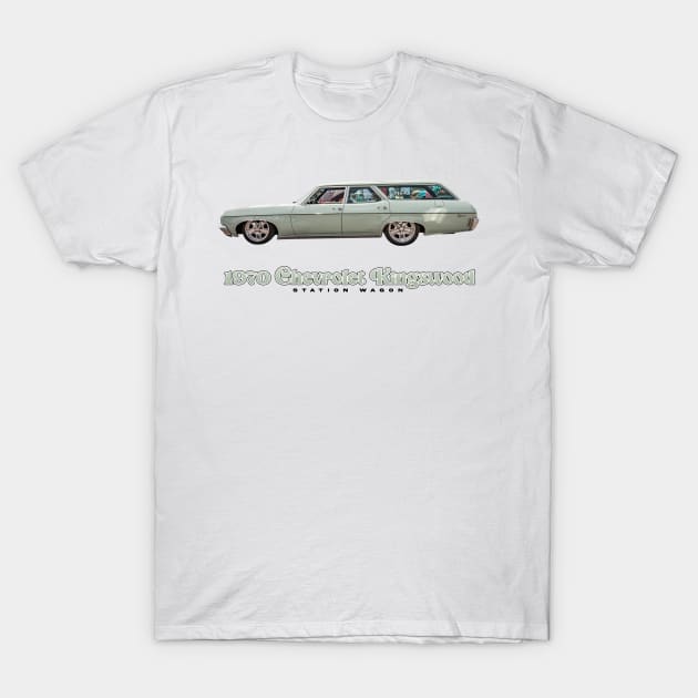 1970 Chevrolet Kingswood Station Wagon T-Shirt by Gestalt Imagery